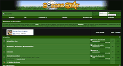 Desktop Screenshot of forum.soccergame.fr