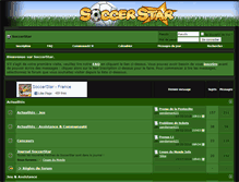 Tablet Screenshot of forum.soccergame.fr